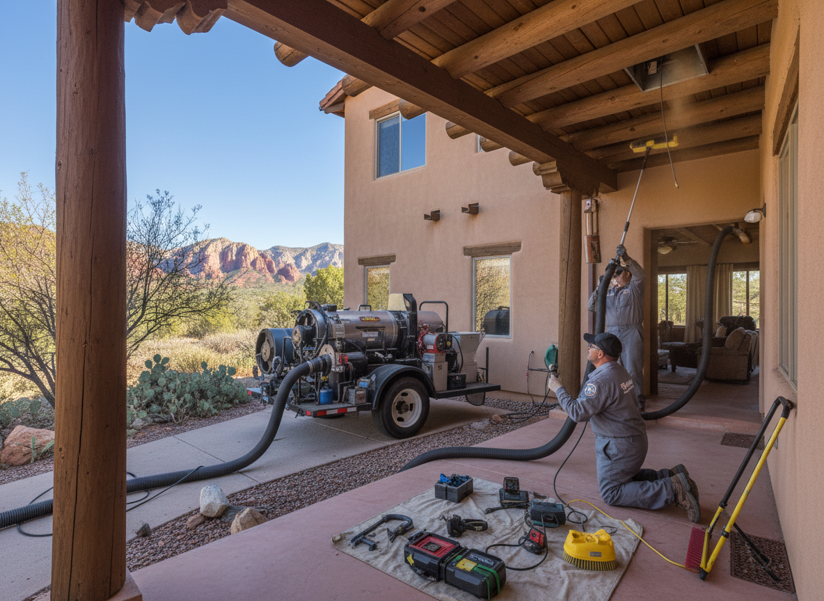whole house air duct cleaning in Camp Verde